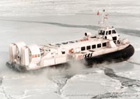 AP1-88 hovercraft with the Scandinavian company SAS